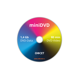 Тиражирование miniDVD дисков (Офсет)