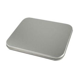Tin Box CD квадратный серебряный