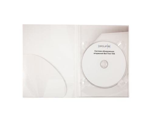 Диджипак DVD 4 полосы 1 трей с карманом для буклета. Group-IB