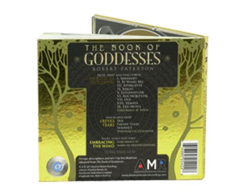 Диджибук CD 4 полосы 1 трей. Goddesses