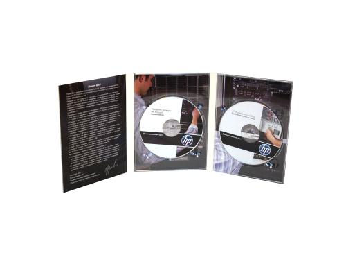 Диджипак DVD 6 полос 2 трея. HP