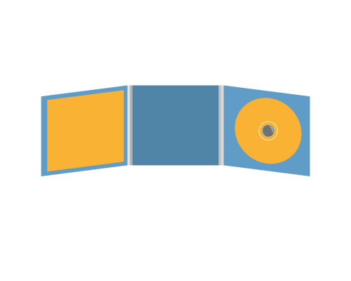 DigiFix CD 6 полос 1 спайдер (справа) с буклетом (вклеенным) (слева)