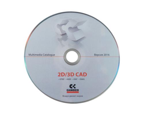 Диджифайл CD 4 полосы 1 прорезь. Camozzi