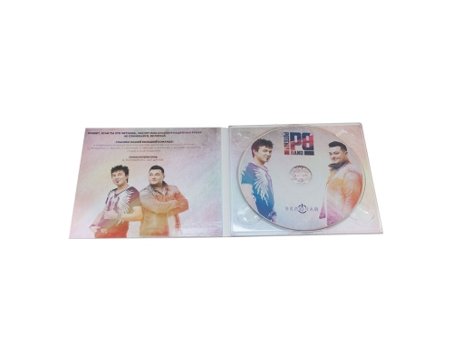 Диджипак CD 4 полосы 1 трей (справа), Potehin Band - Включай
